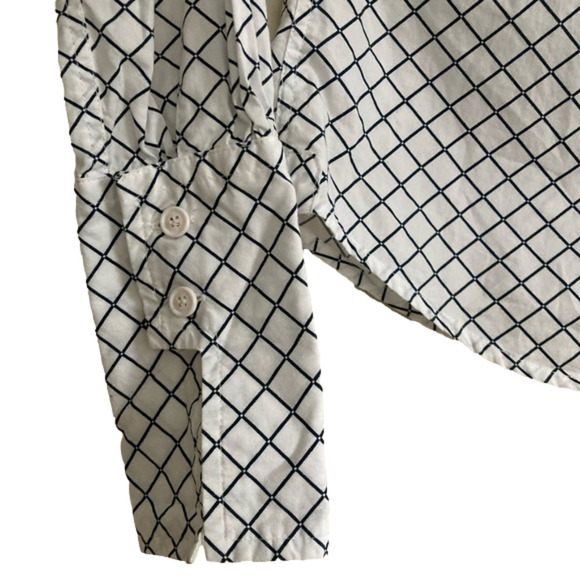 BEN Sherman 100% cotton fitted button down collared dress shirt. Size XS - Picture 4 of 6